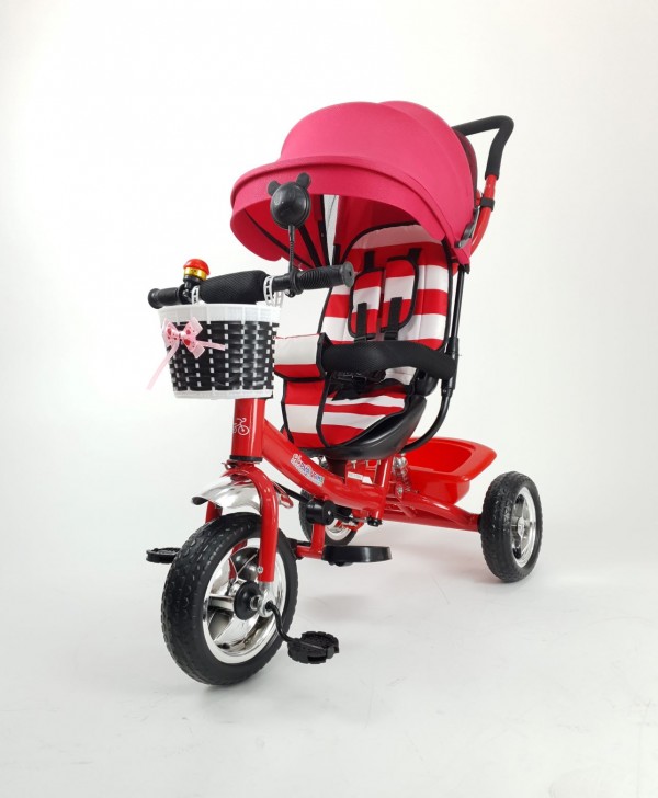 Tricikl-guralica Playtime Meridian za decu 406 crveni