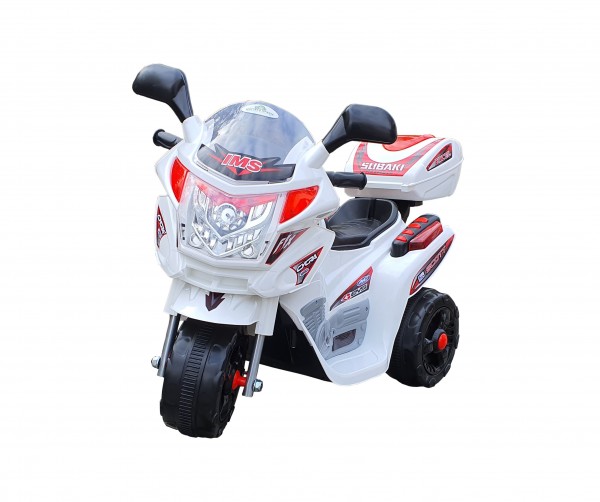 Dečiji motor na akumulator Model 104 beli