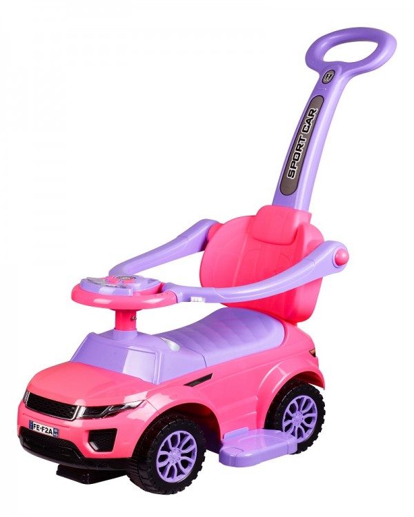 Dečija guralica ''Auto'' sa osloncem za noge, Model 453 Roze
