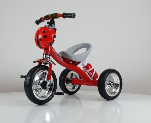 Tricikl bez tende Happybike, model 434 crveni