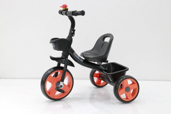Tricikl za decu ''NANI 2'' model 426-2 crni ram - oranž točkovi