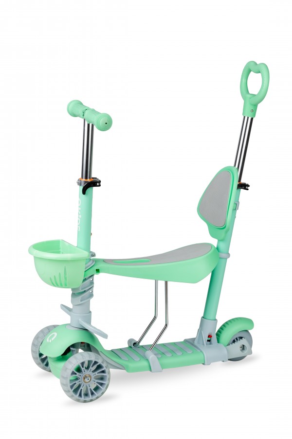 QKIDS trotinet za decu 5u1 ILI Zeleni