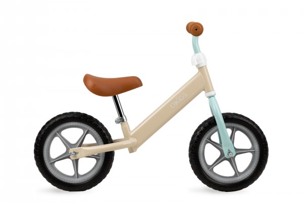QKIDS bicikla za decu bez pedala Balance Bike FLEET Braon