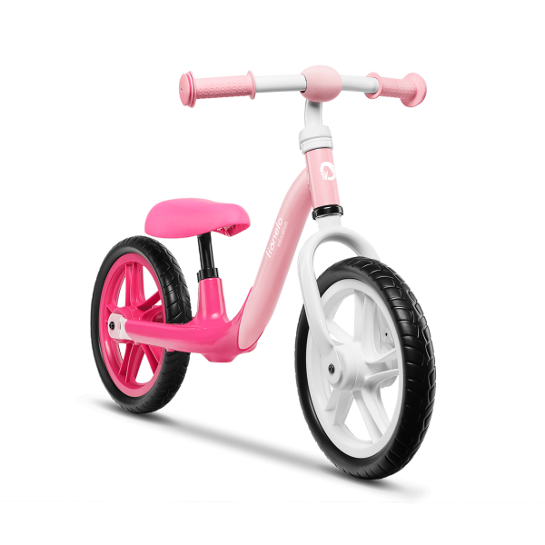 LIONELO bicikla za decu bez pedala Balance Bike ALEX Roze