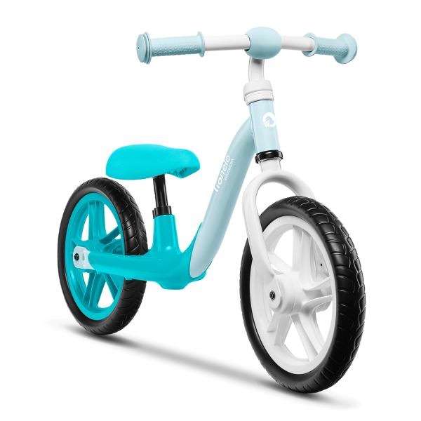 LIONELO bicikla za decu bez pedala Balance Bike ALEX Tirkizna