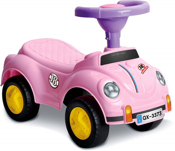 Guralica za decu auto ''Buba'' Pink