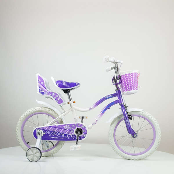 Bicikla za decu ''SNOW PRINCESS'' 16 inc, model 716, ljubičasta