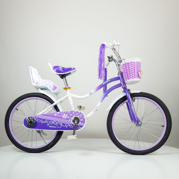 Bicikla za decu ''SNOW PRINCESS'' 20 inc, model 716, ljubičasta