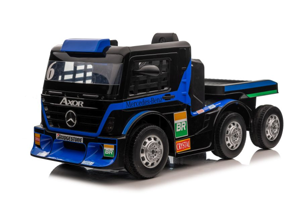 Dečiji kamion sa prikolicom Mercedes-Benz Model 283 Plavi