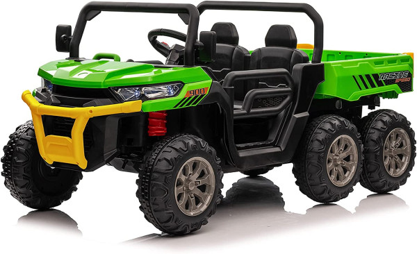 Dečiji bagi 4x4 sa korpom na akumulator Model 317 Zeleni