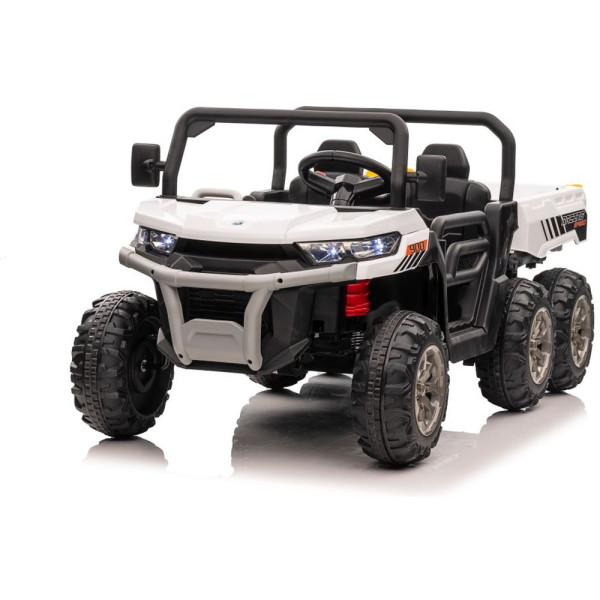 Dečiji bagi 4x4 sa korpom na akumulator Model 317 Beli