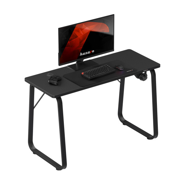Gejmerski sto 120x48cm Huzaro Hero 1.5 Black