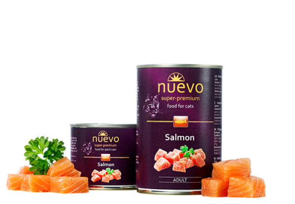Nuevo Losos Grain Free Vlažna hrana za mačke 200g
