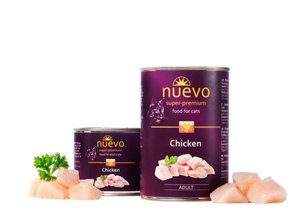 Nuevo Piletina Sensitive Grain Free Vlažna hrana za mačke 200g