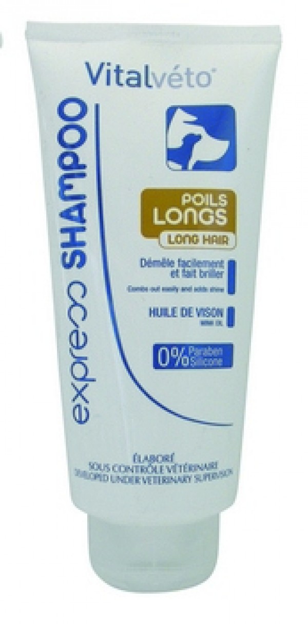 VitalVeto Long Hair šampon za pse sa dugom dlakom,sa dodatkom Mink Oil-a kanadske kune (300ml)