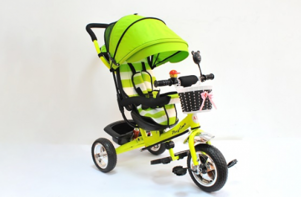 Tricikl-guralica Playtime Meridian za decu 406 zelena