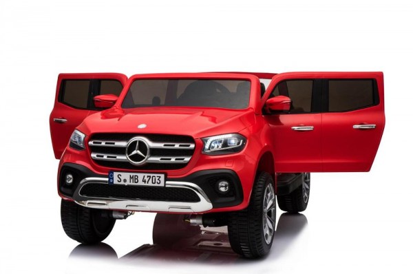 Dečiji auto na akumulator Džip dvosed (Mercedes) Model 310/1 - metalik crvena