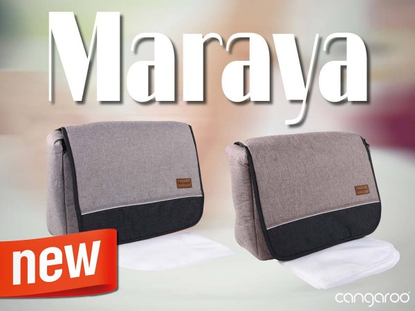 Torba za mame i bebe ''Maraya'' Siva