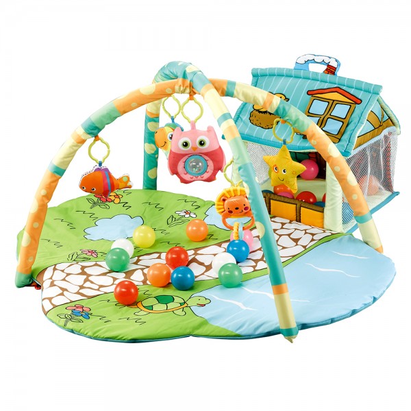 Bebi Podloga  za igru Happy Farm Zelena