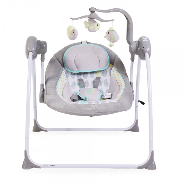 Ljuljaška - Majčino krilo za bebe ''Swing'' Siva sa adapterom